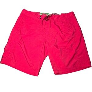 RLX Ralph Lauren Men’s Size 40 Pink Unlined Board Shorts 11” Inseam
